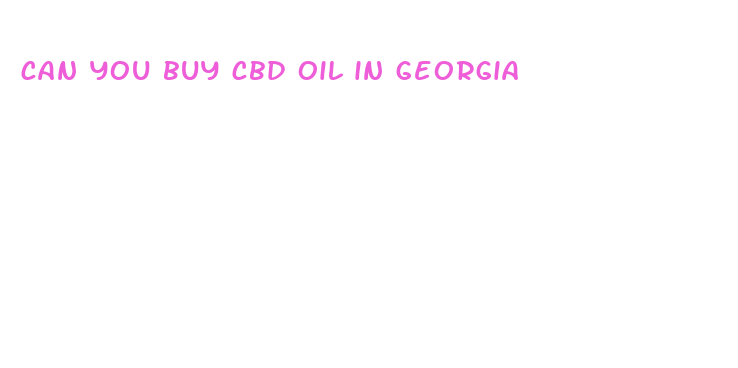 can you buy cbd oil in georgia