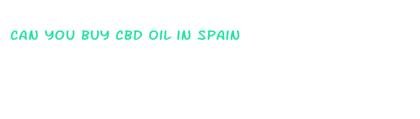 can you buy cbd oil in spain