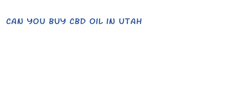 can you buy cbd oil in utah