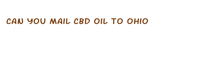 can you mail cbd oil to ohio