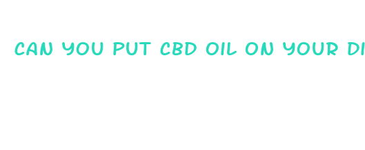 can you put cbd oil on your dick