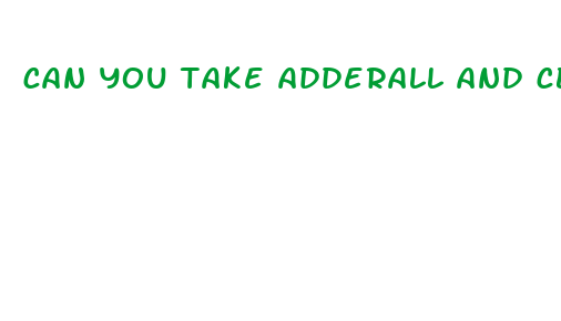 can you take adderall and cbd oil together