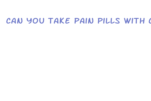 can you take pain pills with cbd