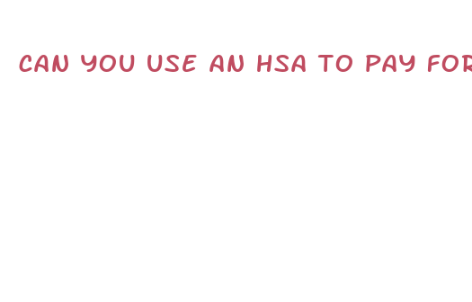 can you use an hsa to pay for cbd