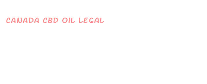 canada cbd oil legal