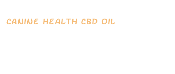 canine health cbd oil