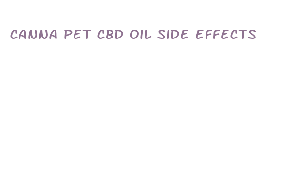 canna pet cbd oil side effects