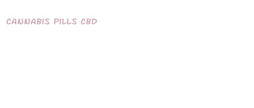 cannabis pills cbd