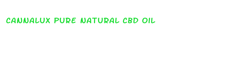 cannalux pure natural cbd oil