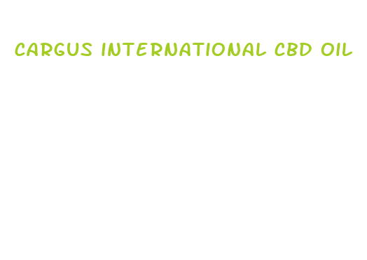 cargus international cbd oil