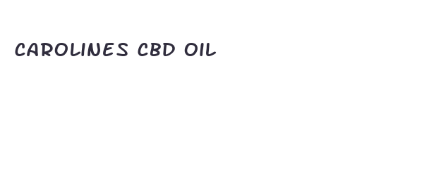 carolines cbd oil