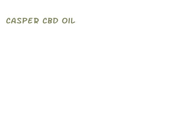 casper cbd oil