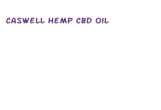 caswell hemp cbd oil