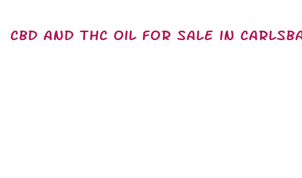 cbd and thc oil for sale in carlsbad ca