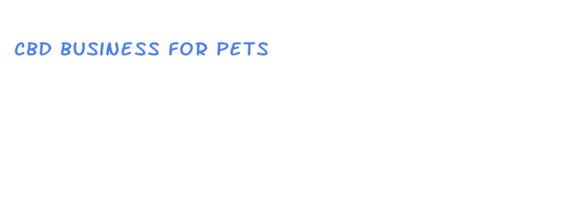 cbd business for pets