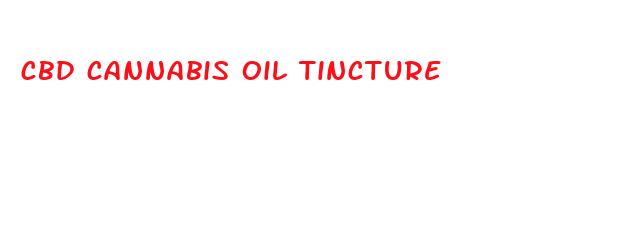 cbd cannabis oil tincture