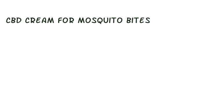 cbd cream for mosquito bites