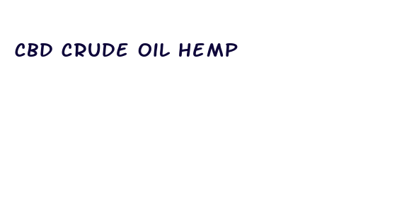 cbd crude oil hemp