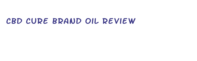 cbd cure brand oil review