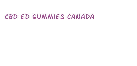 cbd ed gummies canada