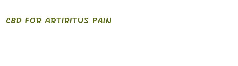 cbd for artiritus pain