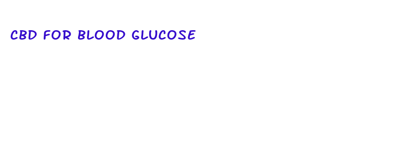 cbd for blood glucose