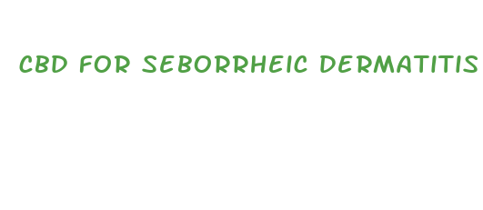 cbd for seborrheic dermatitis