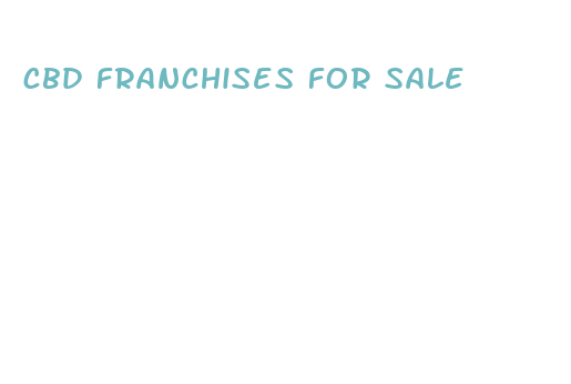 cbd franchises for sale