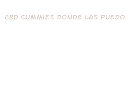 cbd gummies donde las puedo comprar