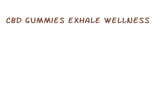 cbd gummies exhale wellness