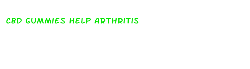 cbd gummies help arthritis