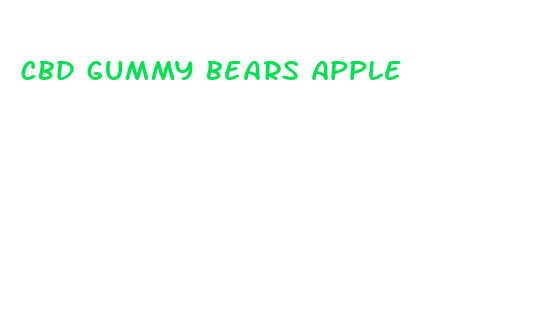 cbd gummy bears apple