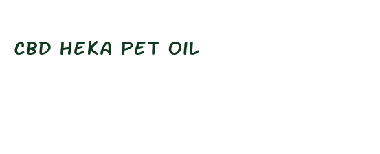 cbd heka pet oil