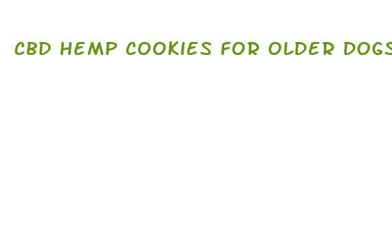 cbd hemp cookies for older dogs