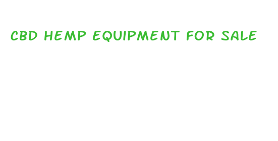 cbd hemp equipment for sale