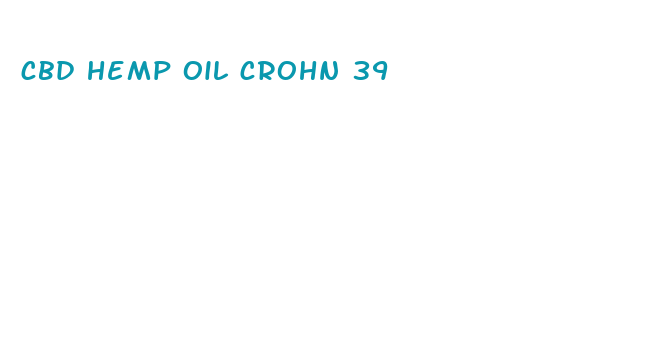 cbd hemp oil crohn 39