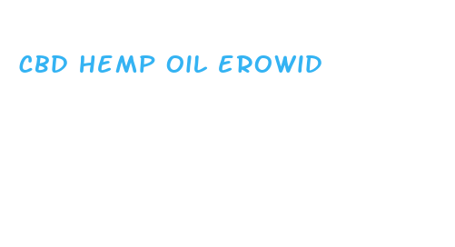 cbd hemp oil erowid