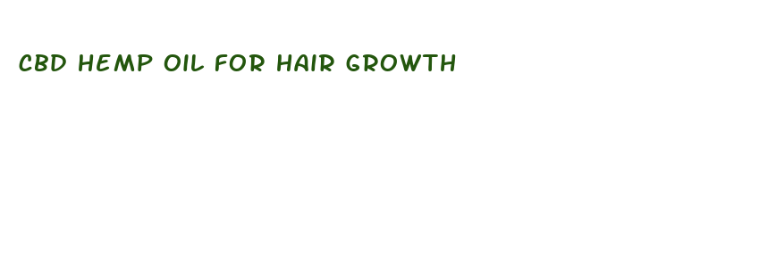 cbd hemp oil for hair growth