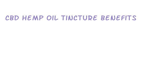 cbd hemp oil tincture benefits