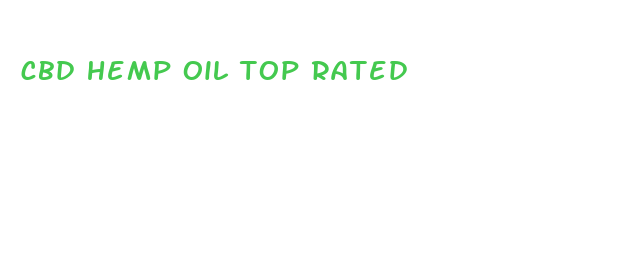 cbd hemp oil top rated