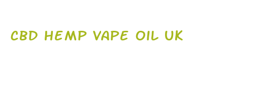 cbd hemp vape oil uk