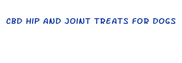 cbd hip and joint treats for dogs