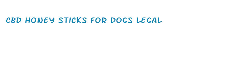 cbd honey sticks for dogs legal