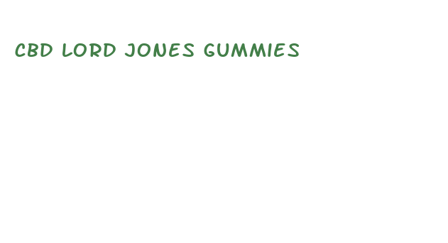 cbd lord jones gummies