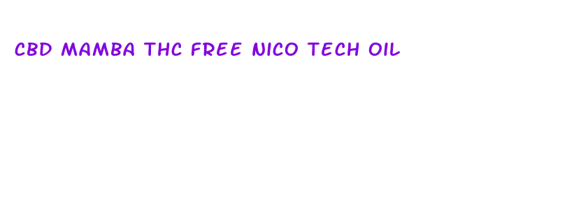 cbd mamba thc free nico tech oil