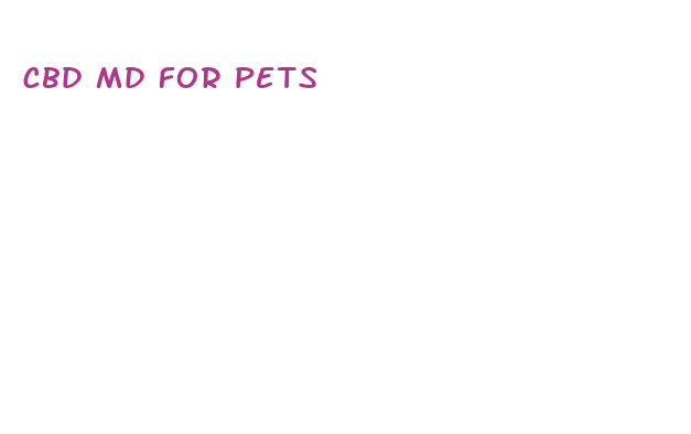 cbd md for pets