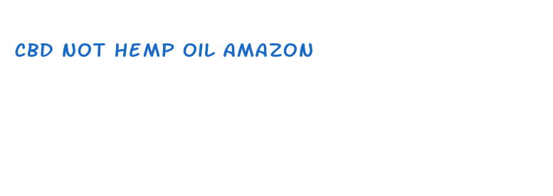 cbd not hemp oil amazon