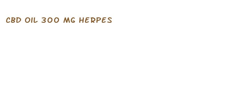 cbd oil 300 mg herpes