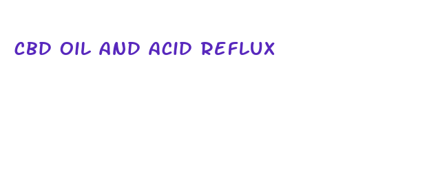 cbd oil and acid reflux