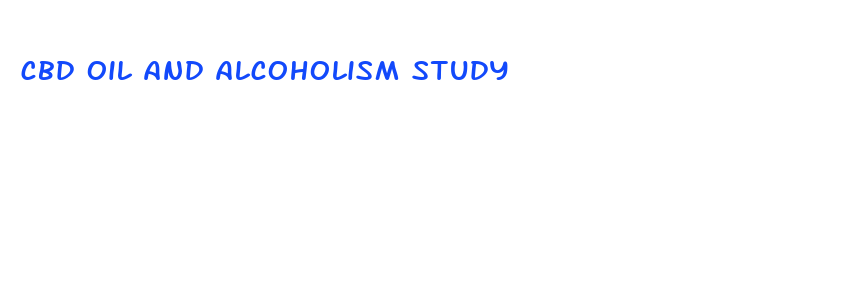 cbd oil and alcoholism study